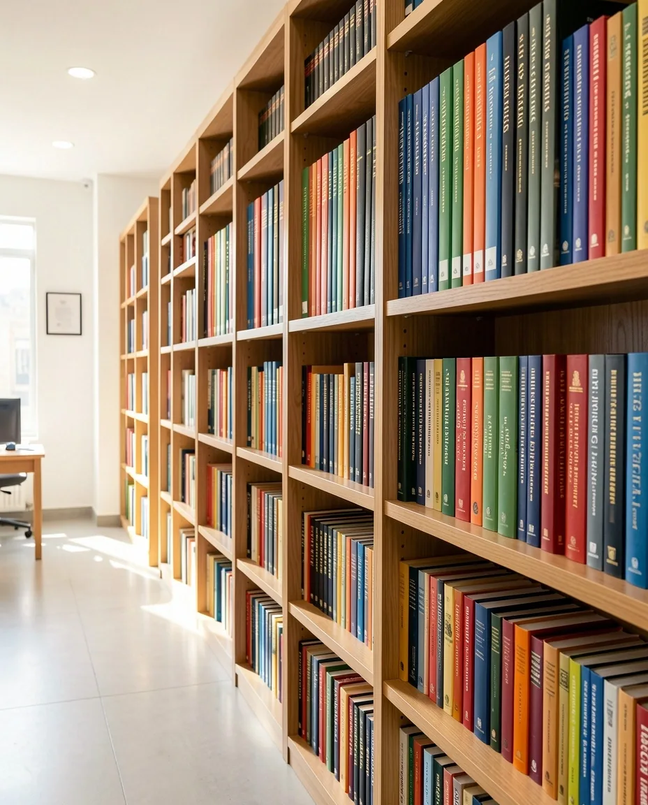 Colección de libros técnicos sobre banca